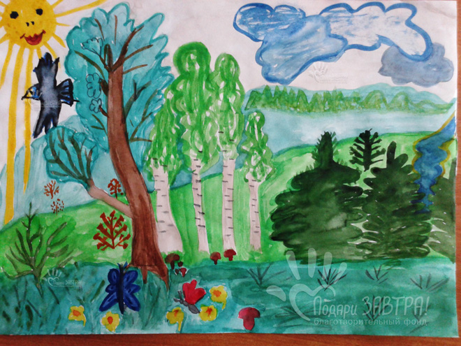 Рисунок лес глазами детей. Лес глазами детей. Рисунок на тему лес глазами детей. Рисунок на тему лес наше богатство. Рисунок на тему лес наше богатство для детей.